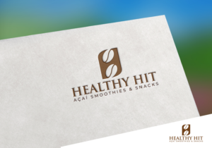 Healthy Hit - açaí smoothies & snacks | Logo Design by Anamul Burhan