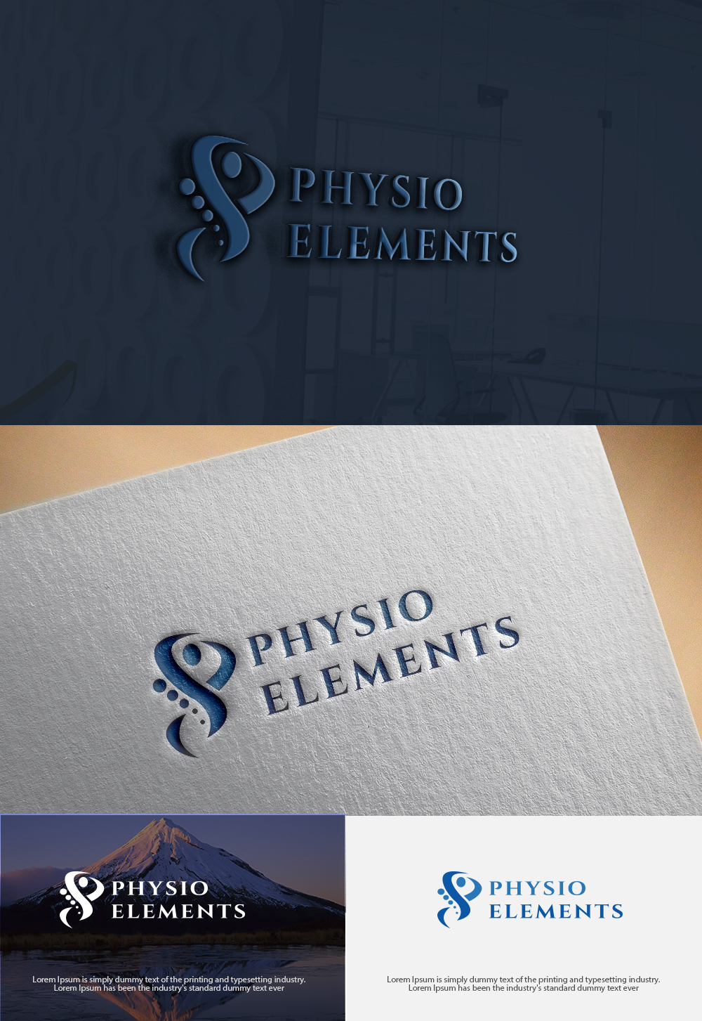 Logo Design by dr ghulam mustafa sahab for Physio Elements  | Design #18686481