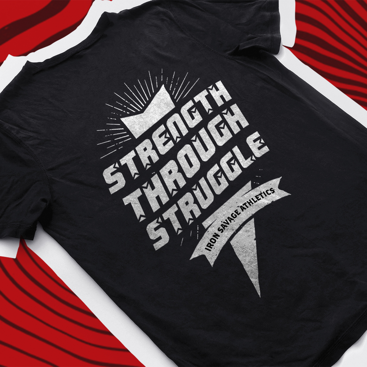T-Shirt-Design von anyerber gonzalez für Iron Savage Athletics | Design #18715771