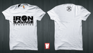 Iron Savage Athletics Logo Shirt Redesign | T-Shirt-Design von Taho Design