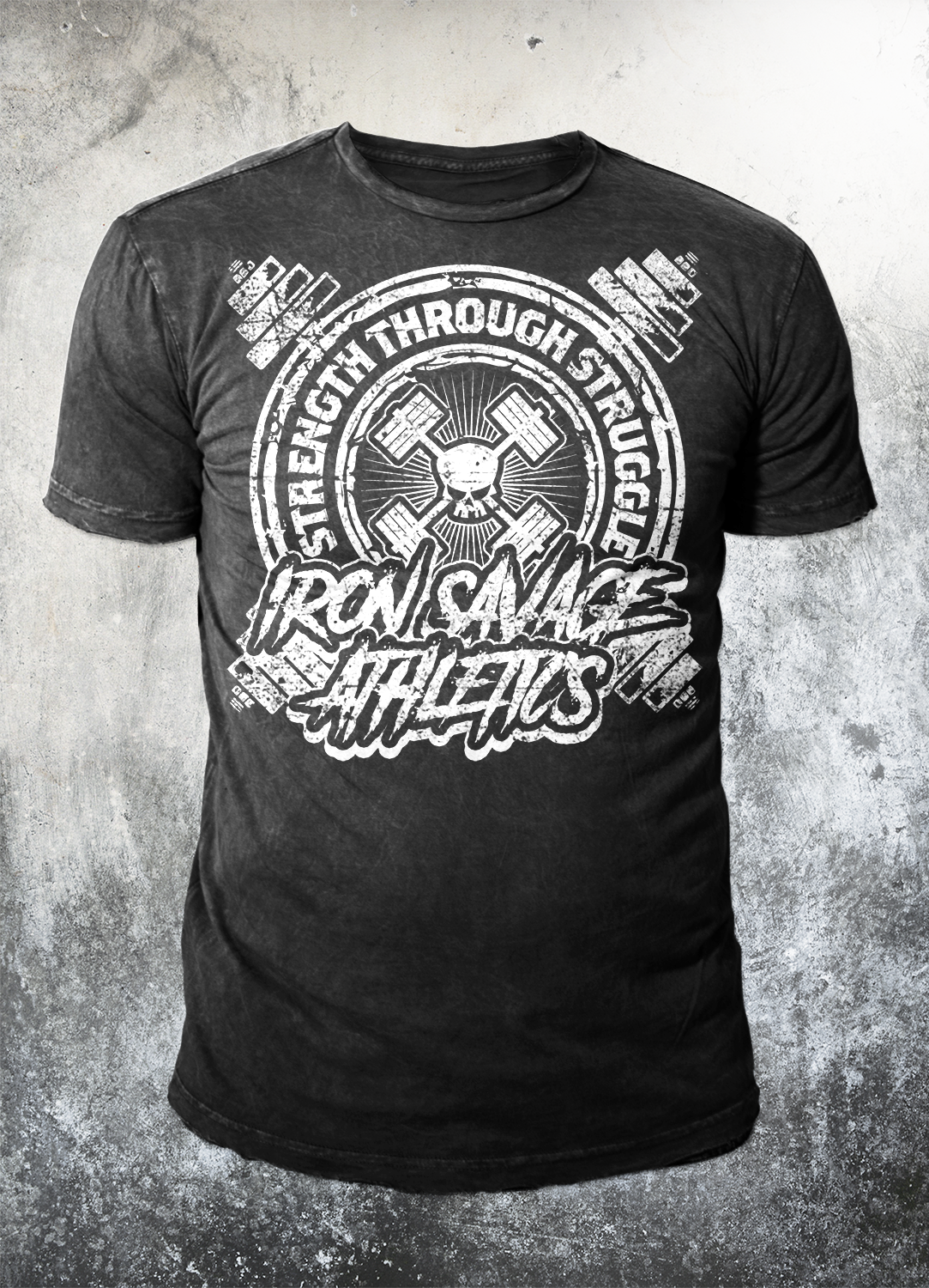 T-Shirt-Design von badpixelarts für Iron Savage Athletics | Design #18722126