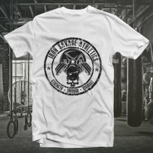 T-shirt Design by Kavin M. for Iron Savage Athletics | Design: #18727409