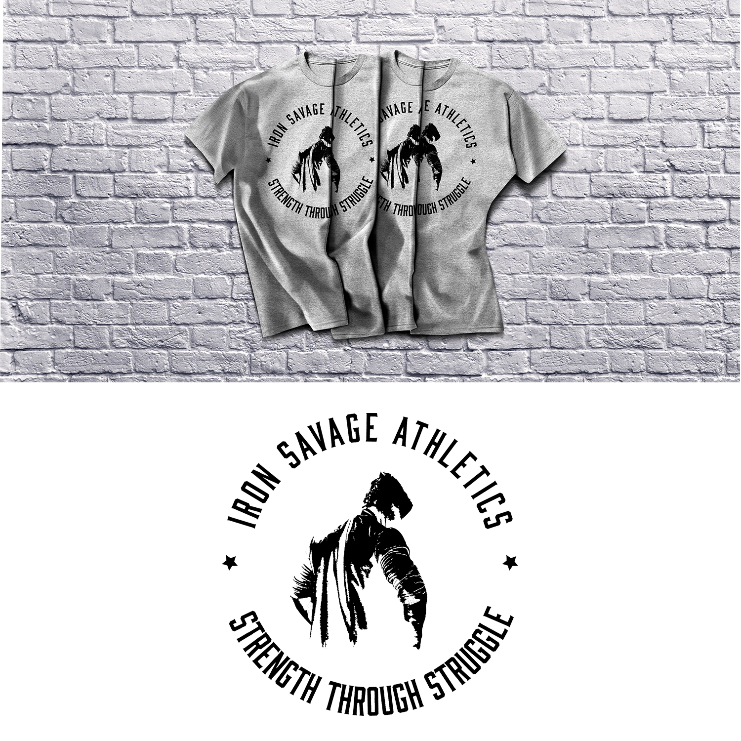 T-shirt Design by jonasbeer for Iron Savage Athletics | Design #18752263