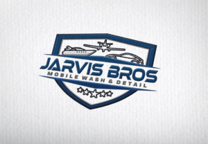 Jarvis Bros Mobile Wash and Detail | Logo Design by NILDesigns