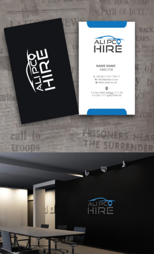 ALi PCO HIRE | Logo Design by zebronicgraphic