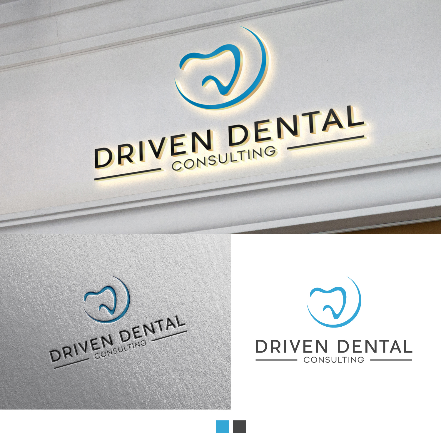 Logo Design by Aqeel Momin for Driven Dental Consulting | Design #18687323