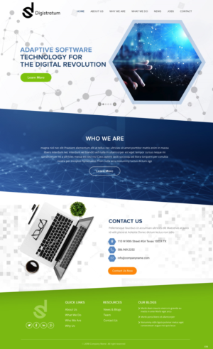 Web Design by pb for DigiStratum LLC | Design: #18685389