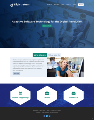 Web Design by pb for DigiStratum LLC | Design: #18695162