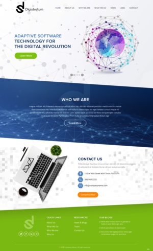 Web Design by pb for DigiStratum LLC | Design: #18695164