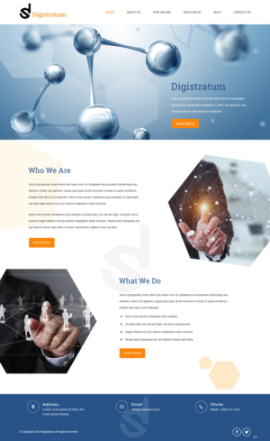 Web Design by pb for DigiStratum LLC | Design: #18695165