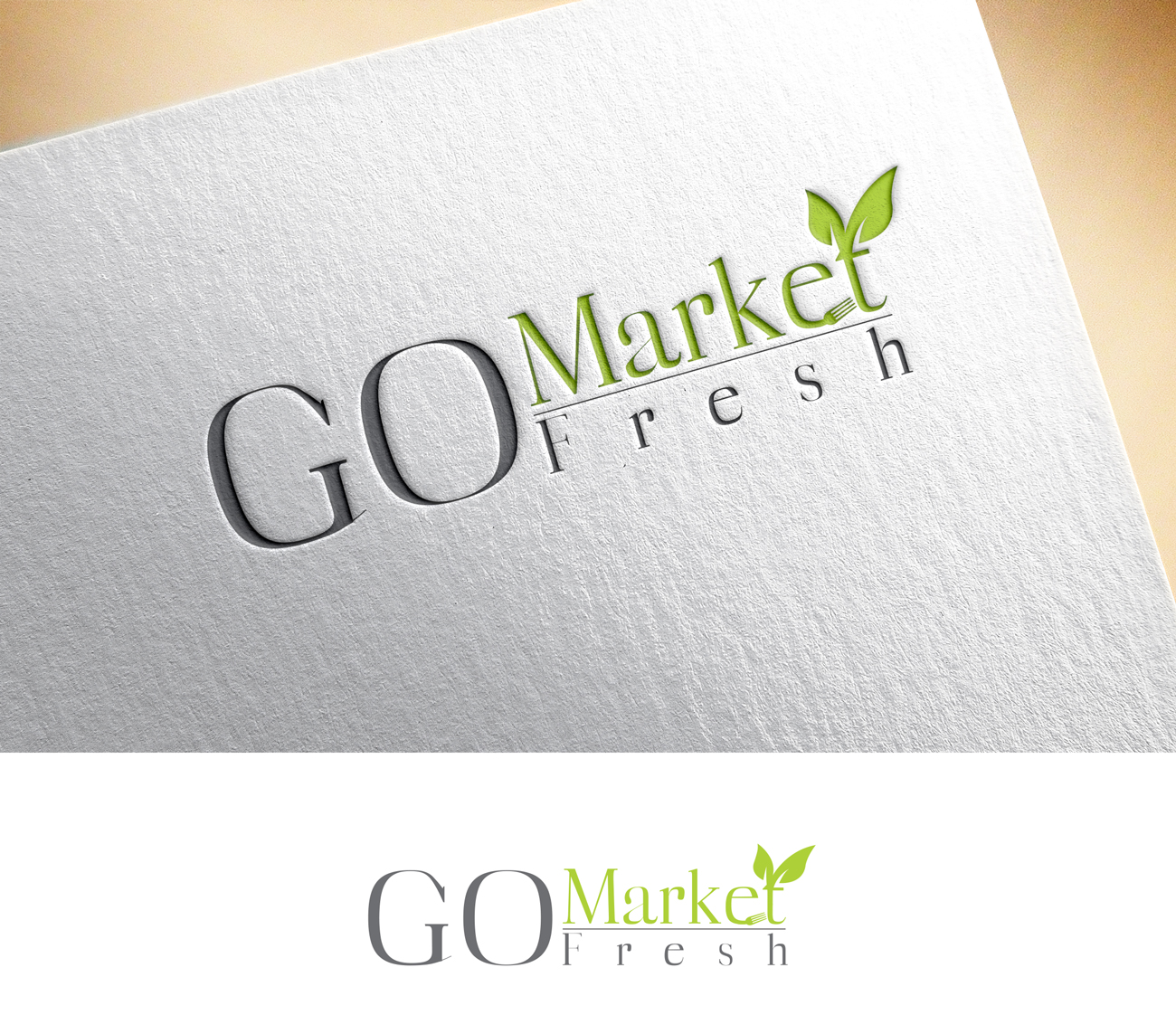 Design de Logo par Impressive Solutions pour Go Market Fresh | Design #18680416