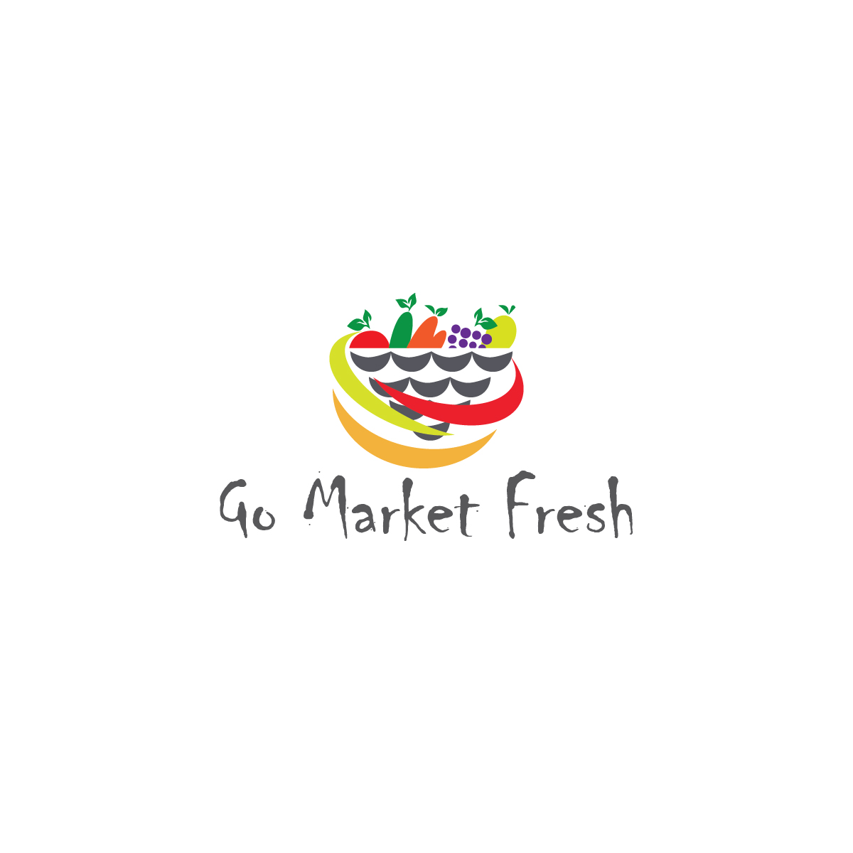 Logo Design by Creative Pixel Boxes for Go Market Fresh | Design #18682400