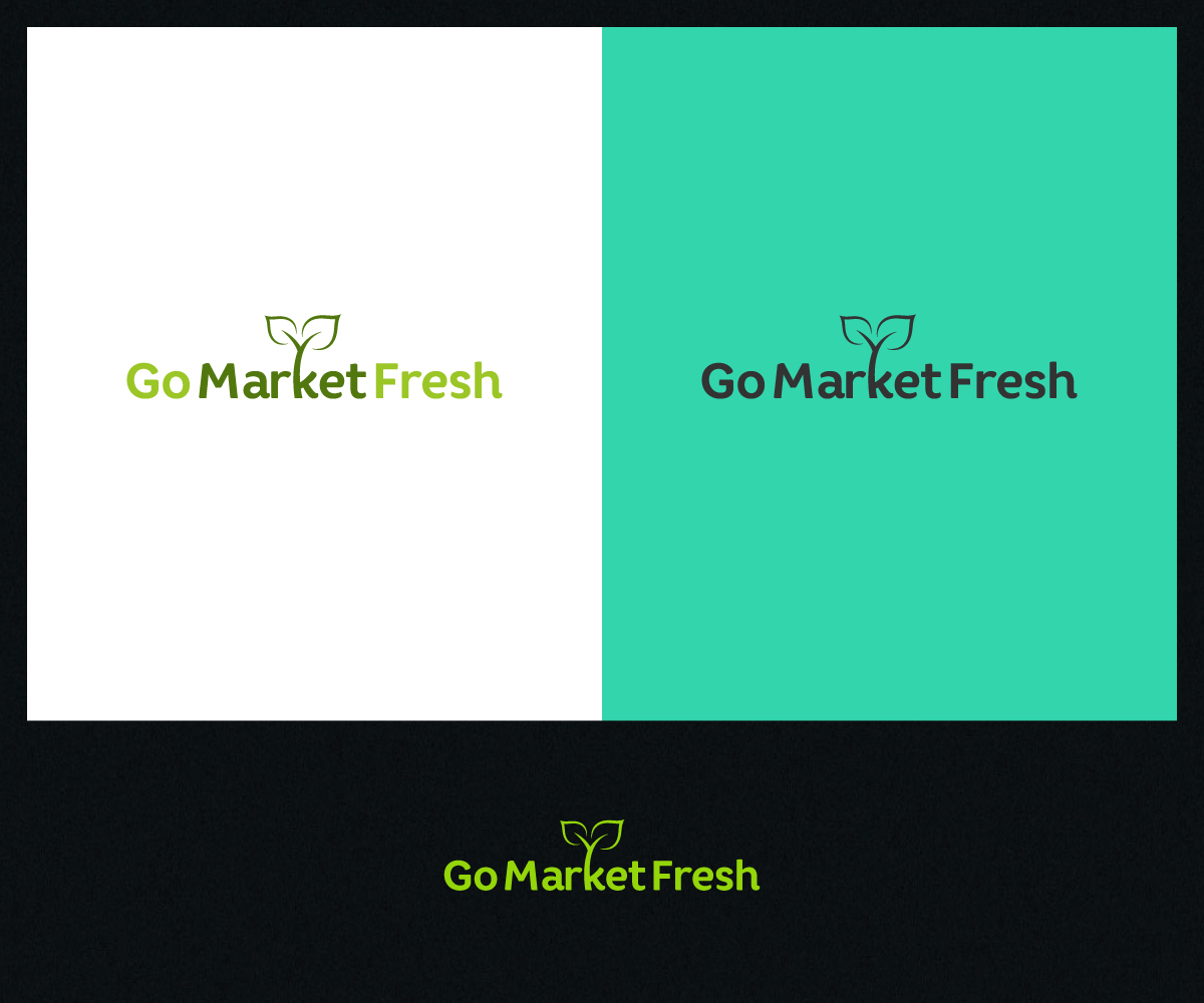 Logo Design by Roy for Go Market Fresh | Design #18685225