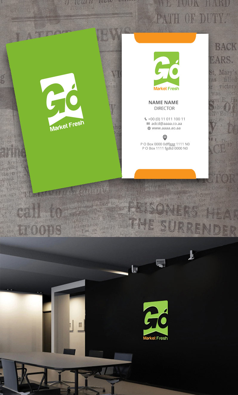 Logo-Design von zebronicgraphic für Go Market Fresh | Design #18686047