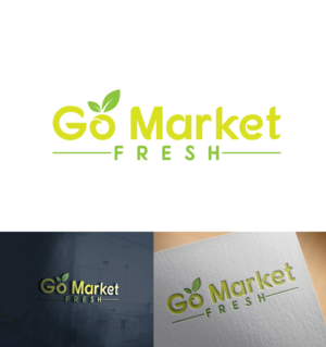 Logo-Design von imyounuspathan 2 für Go Market Fresh | Design: #18680420