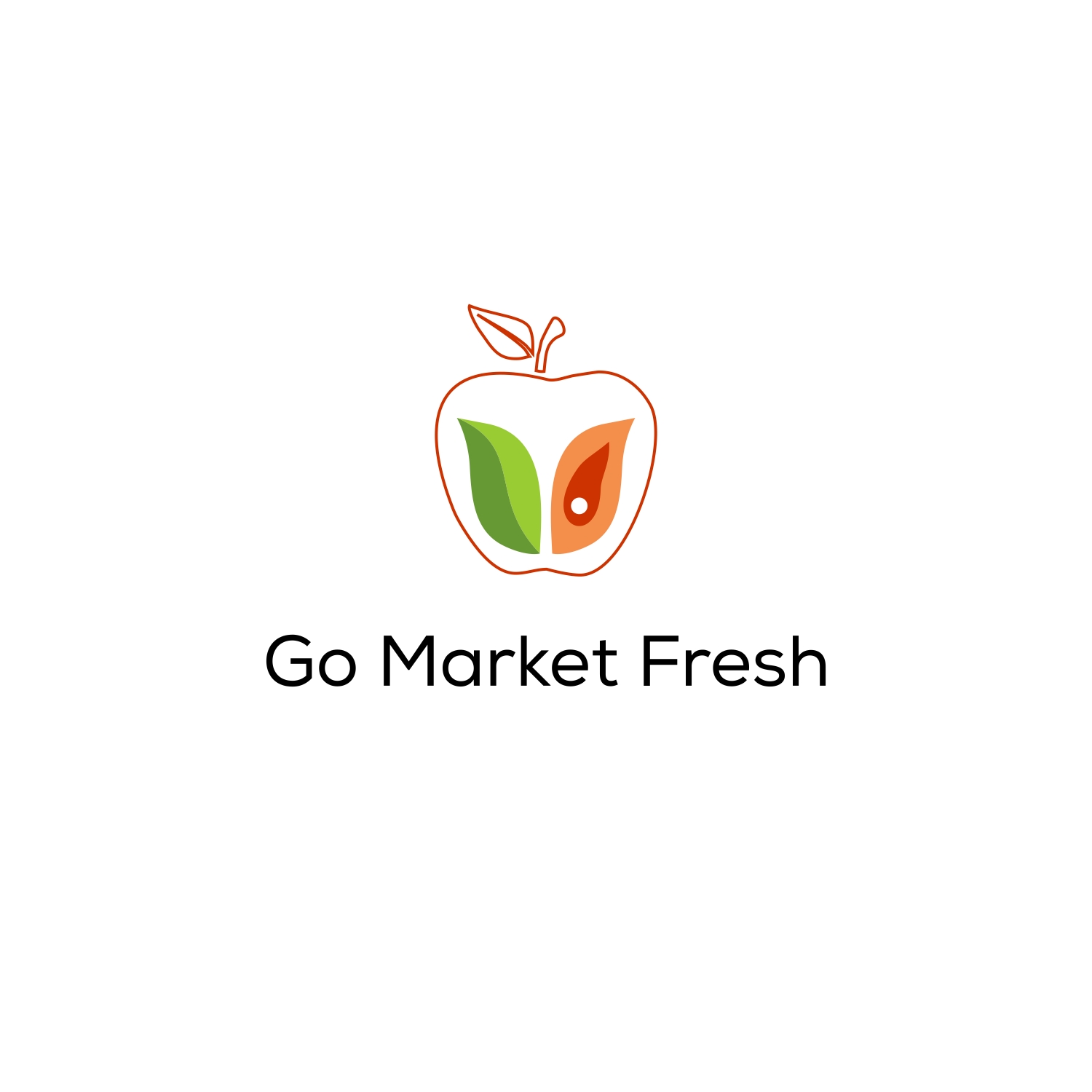 Logo-Design von swimart.design 2 für Go Market Fresh | Design #18678769