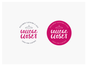 Logo Design by wonderland for College Closet | Design: #18681248