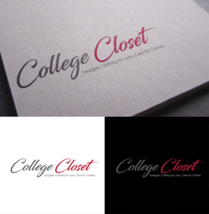 College Closet, Designer Clothing for Less, Cash for Clothes | Logo Design by ARTOGRAPHY