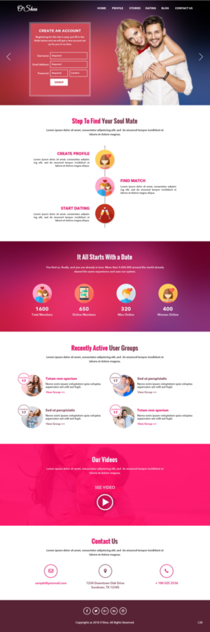 Web Design par pb pour ce projet | Design : #18685370