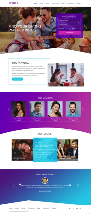 Web Design par pb pour ce projet | Design : #18685374