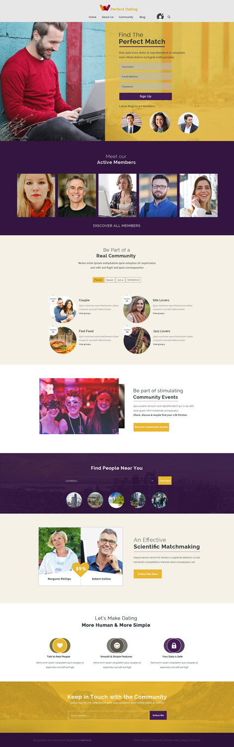 Diseño Web por Da Miracle para este proyecto | Diseño #18760671
