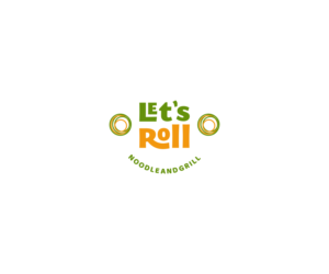 Let's Roll - Noodle and Grill | Diseño de Logo por luiz otavio I DESIGN
