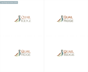 QUAIL RIDGE | Diseño de Logo por Anhlee