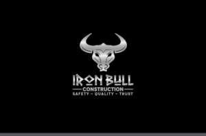 Logo Design by Knockout for Iron-Bull Construction  | Design: #18716374