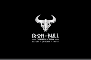 Logo Design by Knockout for Iron-Bull Construction  | Design: #18722079