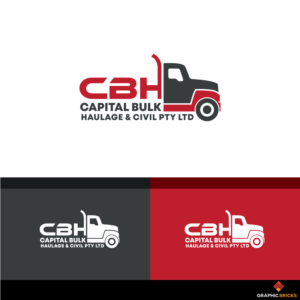 Capital Bulk Haulage & Civil Pty Ltd or simply CBH if a shorter text is required | Logo-Design von Graphic Bricks