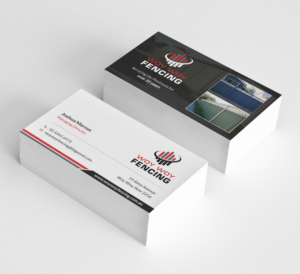 Business Card Design by Tilt for Woy Woy Fencing | Design: #18809268