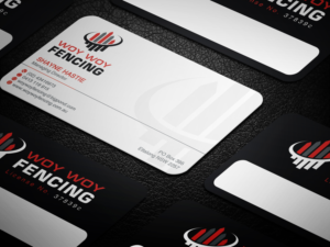 Business Card Design by WebixBD for Woy Woy Fencing | Design: #18724973