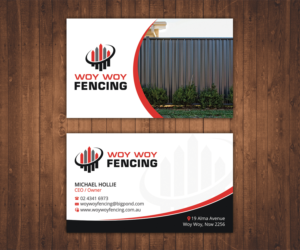 Diseño de Tarjeta de Presentación por Stylez Designz para Woy Woy Fencing | Diseño: #18805529
