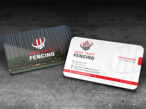 Diseño de Tarjeta de Presentación por cini.angela87 para Woy Woy Fencing | Diseño: #18763417