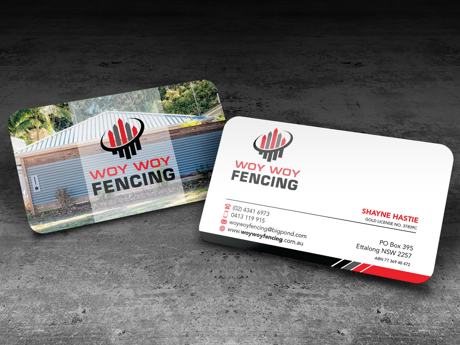 Diseño de Tarjeta de Presentación por cini.angela87 para Woy Woy Fencing | Diseño #18763420