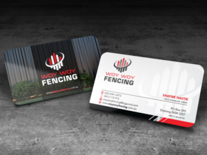 Diseño de Tarjeta de Presentación por cini.angela87 para Woy Woy Fencing | Diseño: #18763422