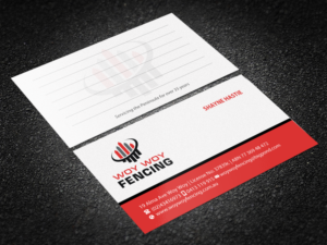Diseño de Tarjeta de Presentación por Brand aid para Woy Woy Fencing | Diseño: #18761754