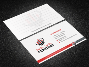Diseño de Tarjeta de Presentación por Brand aid para Woy Woy Fencing | Diseño: #18761769