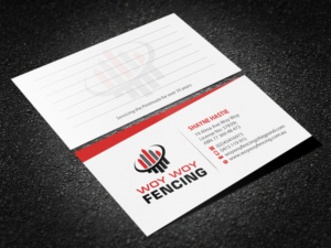 Diseño de Tarjeta de Presentación por Brand aid para Woy Woy Fencing | Diseño: #18761774