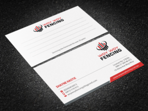 Diseño de Tarjeta de Presentación por Brand aid para Woy Woy Fencing | Diseño: #18761777