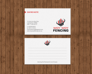 Design de Carte de Visite par chandrayaan.creative pour Woy Woy Fencing | Design : #18717662