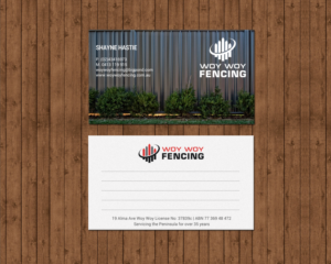 Design de Carte de Visite par chandrayaan.creative pour Woy Woy Fencing | Design : #18720860