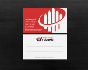 Design de Carte de Visite par chandrayaan.creative pour Woy Woy Fencing | Design : #18722876