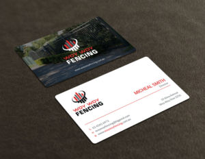 Business Card Design by Tripti Ranjan Gain for Woy Woy Fencing | Design: #18717936
