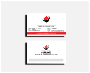 Diseño de Tarjeta de Presentación por Redsky Design para Woy Woy Fencing | Diseño: #18766063