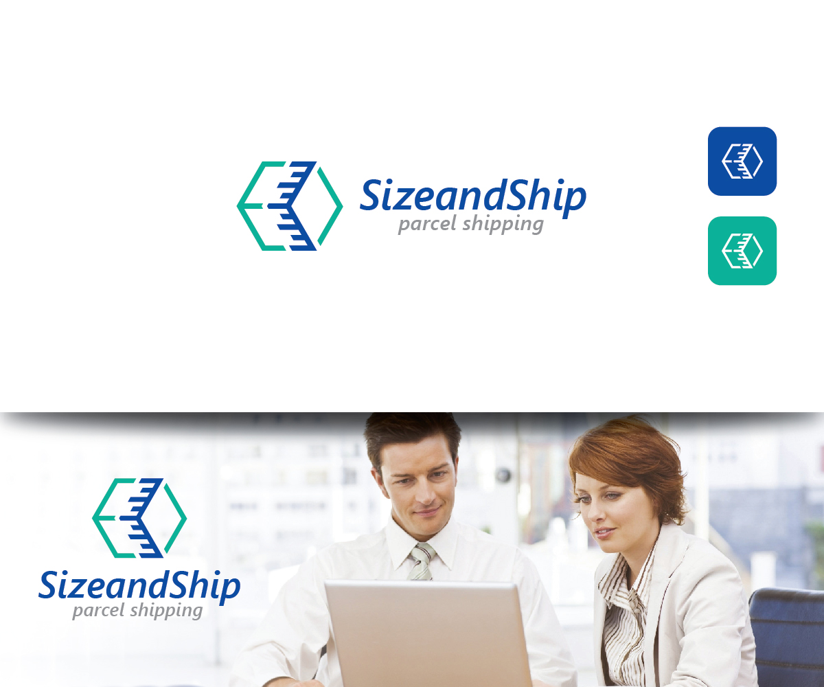 Logo Design by nandkumar for SizeandShip  | Design #18933331