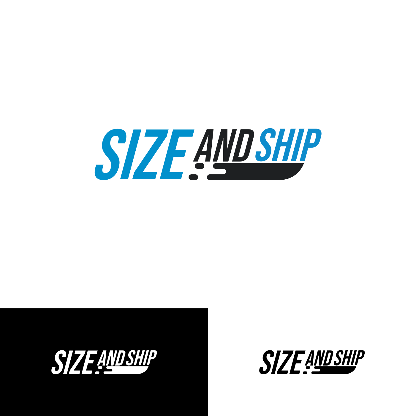 Logo Design by Teguh98 for SizeandShip  | Design #18981922
