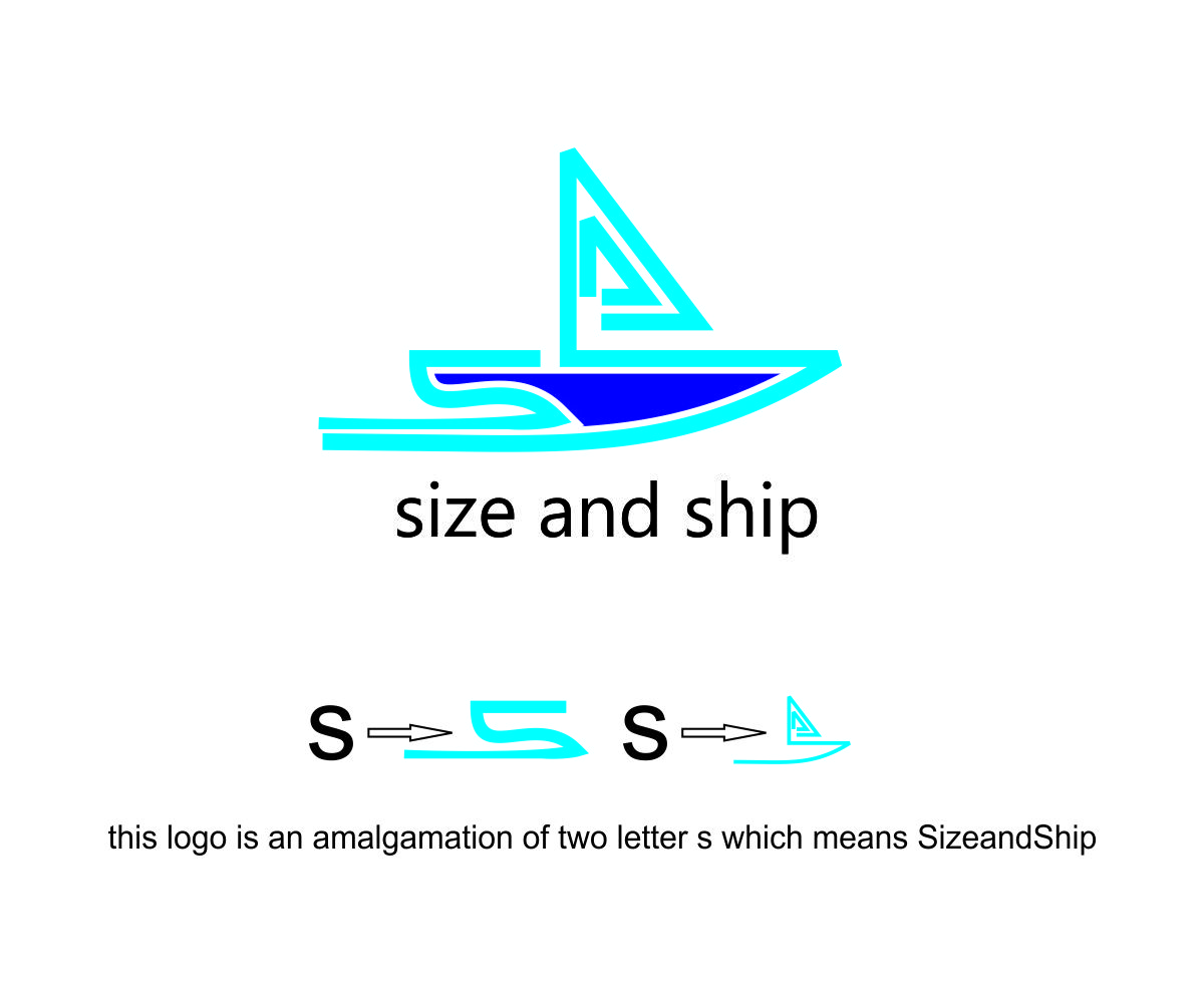 Logo-Design von hkm/nin design für SizeandShip  | Design #18972066