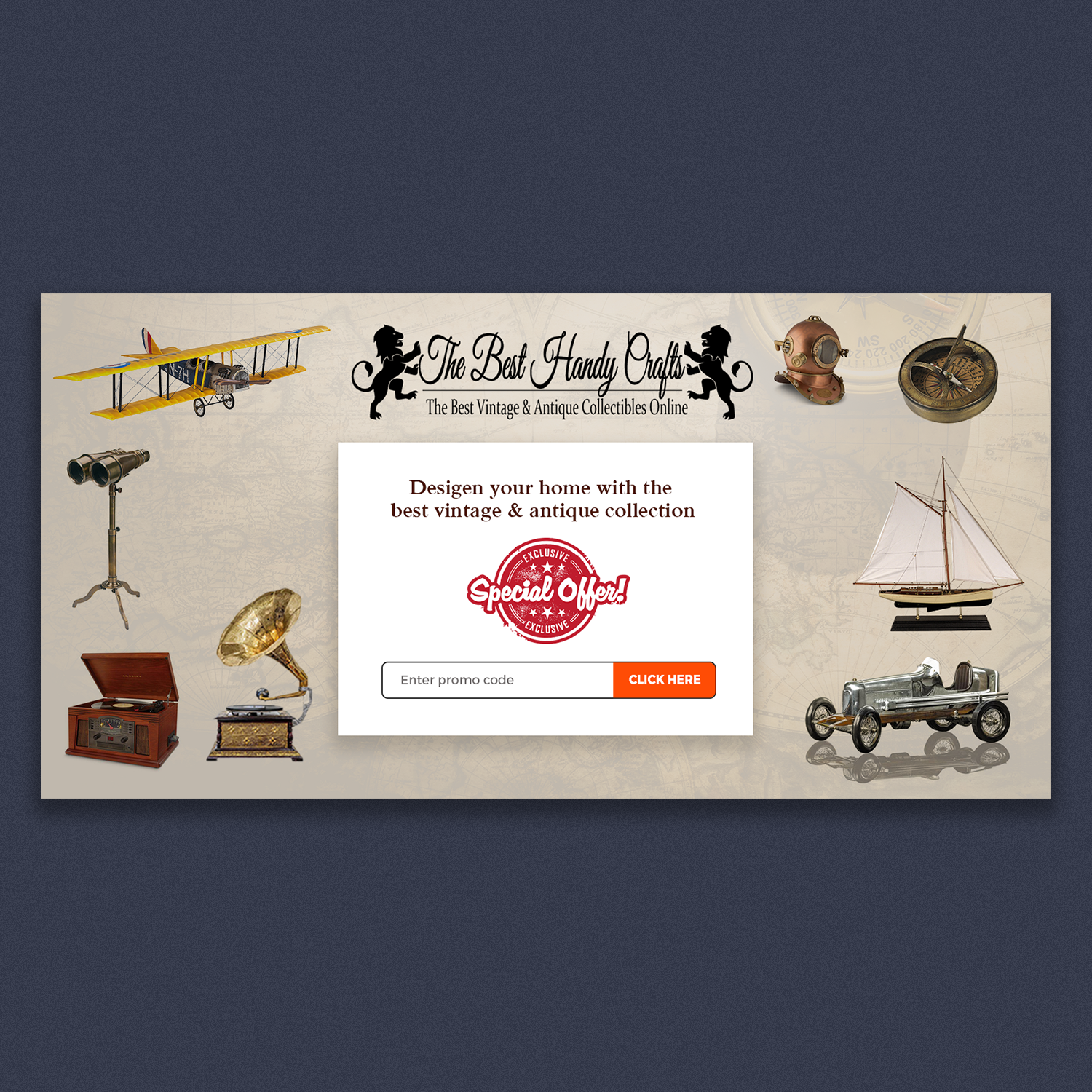 Diseño De Banner Publicitario por Visual Angel para The Best Handy Crafts | Diseño #18714220