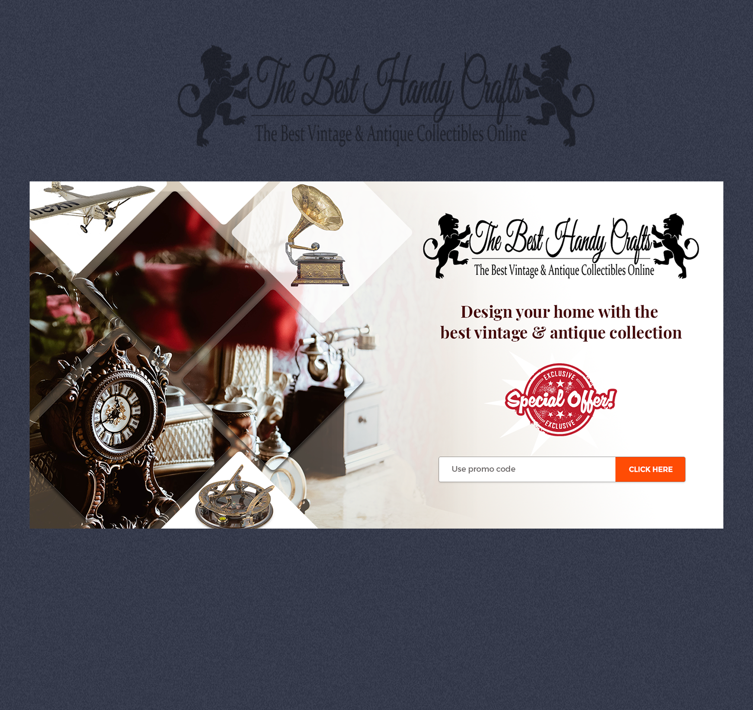 Diseño De Banner Publicitario por Visual Angel para The Best Handy Crafts | Diseño #18749850